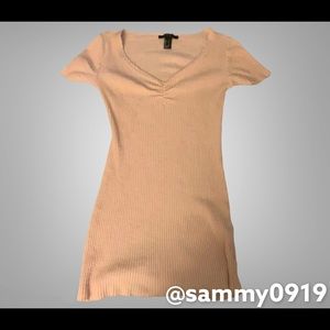 Forever 21 Pink fitted dress